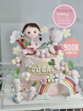 Bánh Sinh Nhật Thôi Nôi Bé Gái - Kỷ Niệm Ngọt Ngào Cho Công Chúa Nhỏ