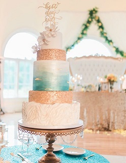 Bánh sinh nhật, bánh cưới, bánh tiệc 5 tầng