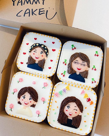 Cách đặt bánh tại lambanhngon.com, đặt bánh tại Hunnie cake