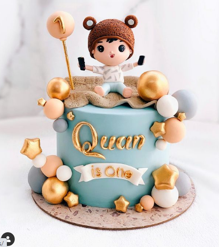 Top Bánh sinh nhật thôi nôi đẹp nhất tặng cho bé tuổi tý ngày sinh nhật 1 tuổi