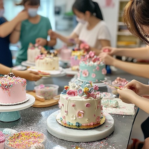 HUNNIE CAKE NHẬN TỔ CHỨC WORKSHOP LÀM BÁNH THEO YÊU CẦU RIÊNG CỦA KHÁCH HÀNG