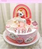 Mẫu bánh sinh nhật con ngựa được các bé tuổi ngọ lựa chọn nhiều nhất