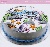 BÁNH SINH NHẬT CÁ MẬP BABY SHARK DU DU DU DU