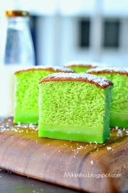 Pandan Magic Custard Cake - Chiếc bánh kỳ diệu phiên bản hương lá dứa với công thức sử dụng dầu ăn