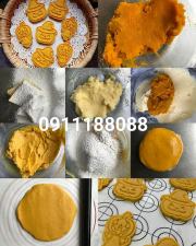 Công thức Cookie bí đỏ dùng cutter