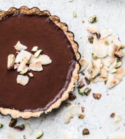 Chocolate tart - Món bánh tuyệt vời cho những tín đồ hảo ngọt