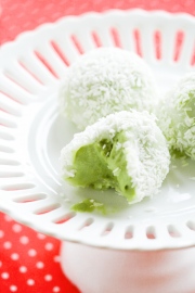 BÁNH MOCHI TRÀ XANH - Mochi Matcha Nhật Bản