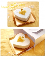 Cheese cake chanh mát lịm ngon không kém ngoài hàng