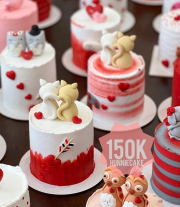 Bộ Sưu Tập Bánh Gato Valentine 2024 - Hương Vị Tình Yêu từ Hunnie Cake