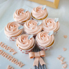 Bánh Bó Hoa Cupcake - Tác Phẩm Nghệ Thuật Độc  Bánh Bó Hoa Cupcake - Tác Phẩm Nghệ Thuật Độc Đáo Từ Hunnie CakeĐáo Từ Hunnie Cake