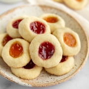 Công thức làm Bánh quy nhân mứt - Thumbprint cookies