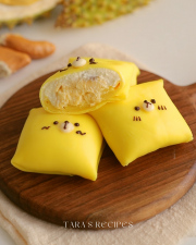 BÁNH CREPE SẦU RIÊNG Theo Tara Nu