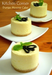 Cách làm và công thức làm Mousse sầu riêng thơm ngậy - Durian Mousse