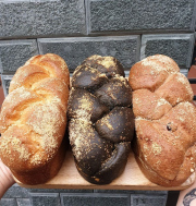 Bánh hoa cúc men tự nhiên nhà làm (brioche sourdough)