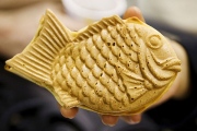 Cách làm Bánh cá Taiyaki nhân custard cream