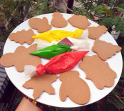 Hướng dẫn trang trí bánh cookies đường icing