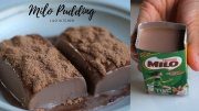 Công thức làm PUDDING MILO chỉ từ 2 NGUYÊN LIỆU