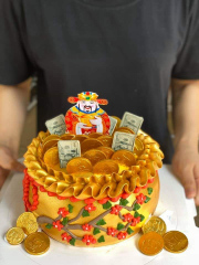 Top 10+ Mẫu Bánh sinh nhật hình TIỀN quá SANG & ĐỘC ĐÁO