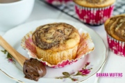 Muffin chuối chocolate thơm mềm rất ngon và dễ ăn