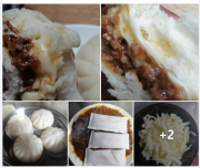 Công thức Bánh bao nhân cheese, sốt pizza với men tự nhiên sourdough