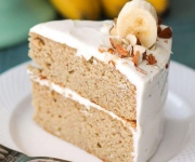 Cream cheese Banana Cake ngọt ngào hương vị chuối.