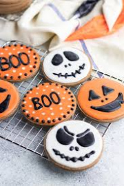 Công thức và cách làm Bánh Quy vẽ đường Icing Đón Halloween