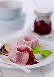 Mousse cherry phô mai mát lạnh đón hè về