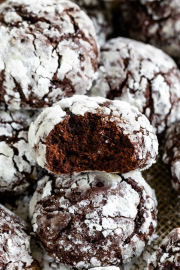 Cách làm bánh Crinkle Cookies