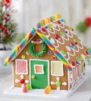 Hướng dẫn cách dựng nhà gừng Hunnie cake - How to made ginger bread house set.