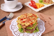 Làm bánh  hamburger mới siêu ngon mà không cần lò nướng!