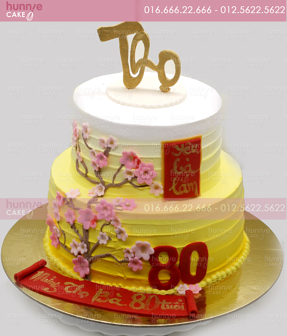 Top những mẫu bánh dành tặng cho ông bà.