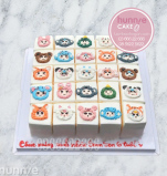 Bánh Sinh Nhật Baby Three Chia Miếng - Lựa Chọn Hoàn Hảo Cho Tiệc Sinh Nhật Tại Lớp 12197