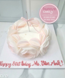 Bánh Sinh Nhật Hoa Giấy Gạo Tặng Bạn Gái - Món Quà Thanh Lịch & Tinh Tế