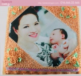 Bánh in ảnh tông màu cam 1312