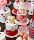 Bộ Sưu Tập Bánh Gato Valentine 2024 - Hương Vị Tình Yêu từ Hunnie Cake