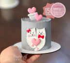 Bộ Sưu Tập Bánh Gato Valentine 2024 - Hương Vị Tình Yêu từ Hunnie Cake