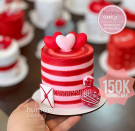 Bộ Sưu Tập Bánh Gato Valentine 2024 - Hương Vị Tình Yêu từ Hunnie Cake