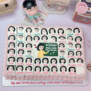 Bánh sinh nhật chia miếng vẽ hình cô giáo và học sinh tổng kết cuối năm