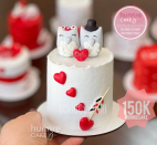 Bộ Sưu Tập Bánh Gato Valentine 2024 - Hương Vị Tình Yêu từ Hunnie Cake