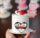 Bộ Sưu Tập Bánh Gato Valentine 2024 - Hương Vị Tình Yêu từ Hunnie Cake