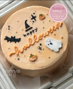 Bánh halloween lễ hội ma quái đẹp rùng rợn