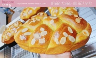 Hoa cúc men tự nhiên sourdough vị trà xanh