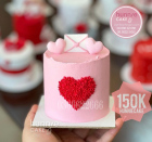 Bộ Sưu Tập Bánh Gato Valentine 2024 - Hương Vị Tình Yêu từ Hunnie Cake