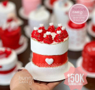 Bộ Sưu Tập Bánh Gato Valentine 2024 - Hương Vị Tình Yêu từ Hunnie Cake