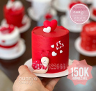 Bộ Sưu Tập Bánh Gato Valentine 2024 - Hương Vị Tình Yêu từ Hunnie Cake